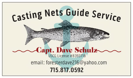 Casting Nets Guide Service Card